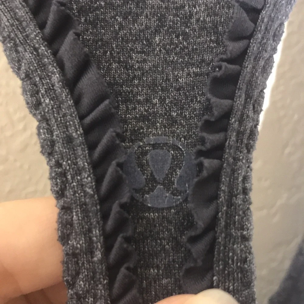 Lululemon Ruffle Trim Racer Back Tank Top - Picture 5 of 6